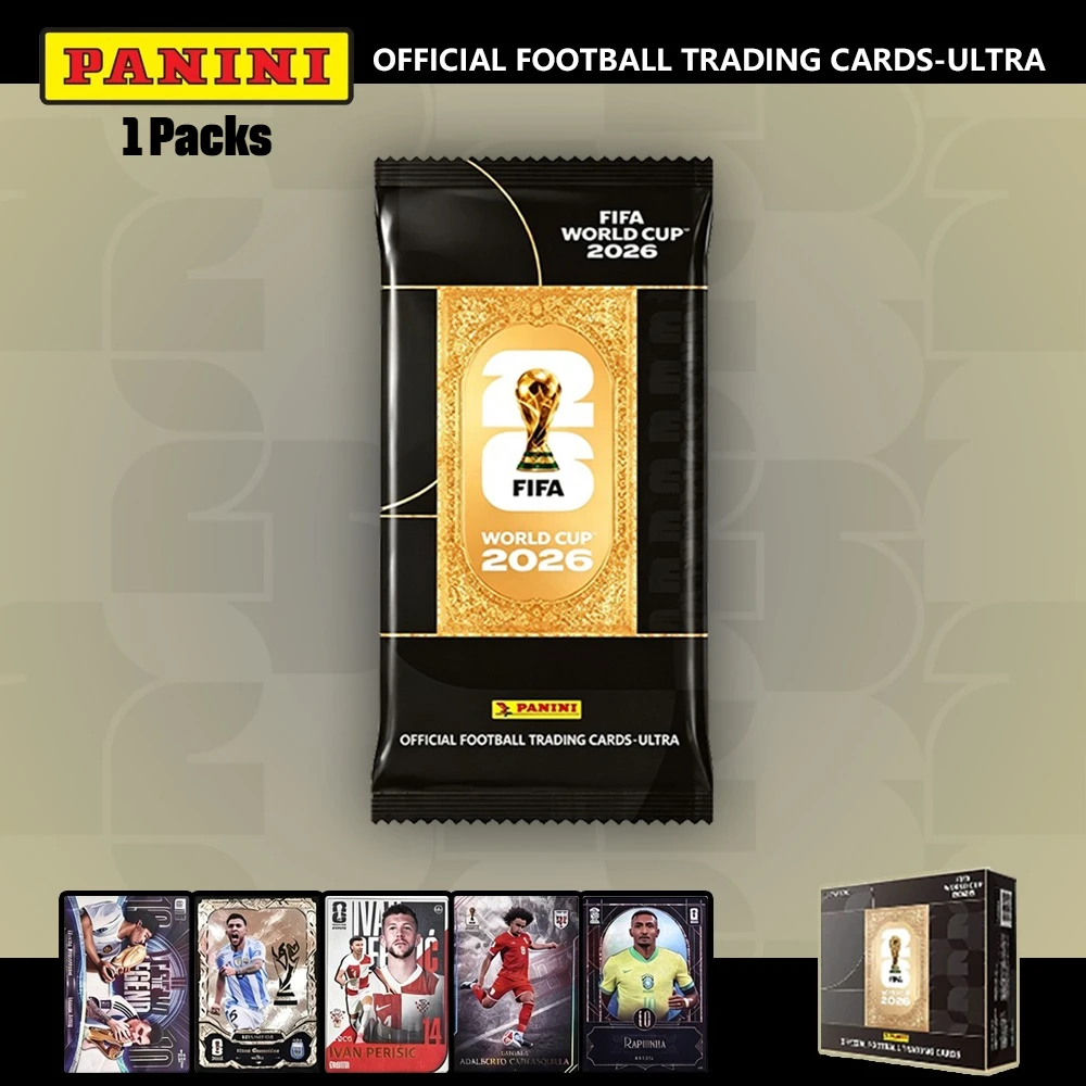 Original PANINI × KAYOU 2026 FIFA Weltmeisterschaft Karten Offizielle Fußball-Sammelkarten Unendliche Sammlungskarten 1/3/5 Pack