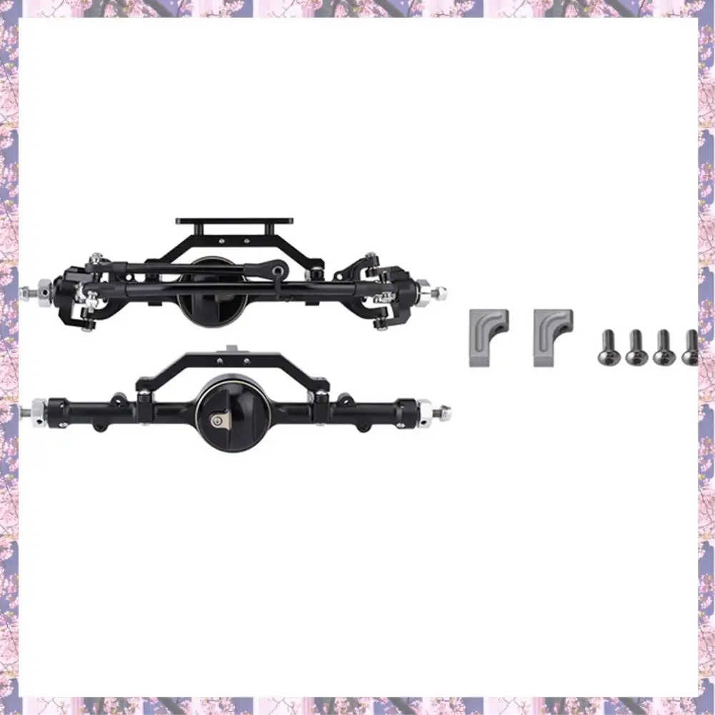 

T84C-New CNC Metal D90 Front And Rear Axle For 1/10 RC Crawler RC4WD D90 D110 Gelande II TF2 Yota II Axle Upgrades Parts