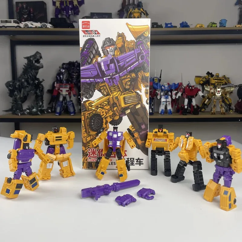 

6 в 1 мини-модель-трансформер Devastator MINI Devastator 22 см, экшн-фигурка робота, пластиковые игрушки, лучший подарок