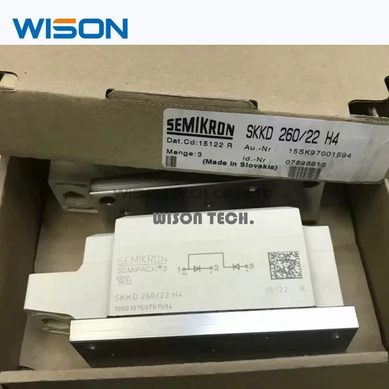 SKKD260/22H4  /20H4  SKKD260/16 /18 /14/12  FREE SHIPPING NEW AND ORIGINAL MODULE