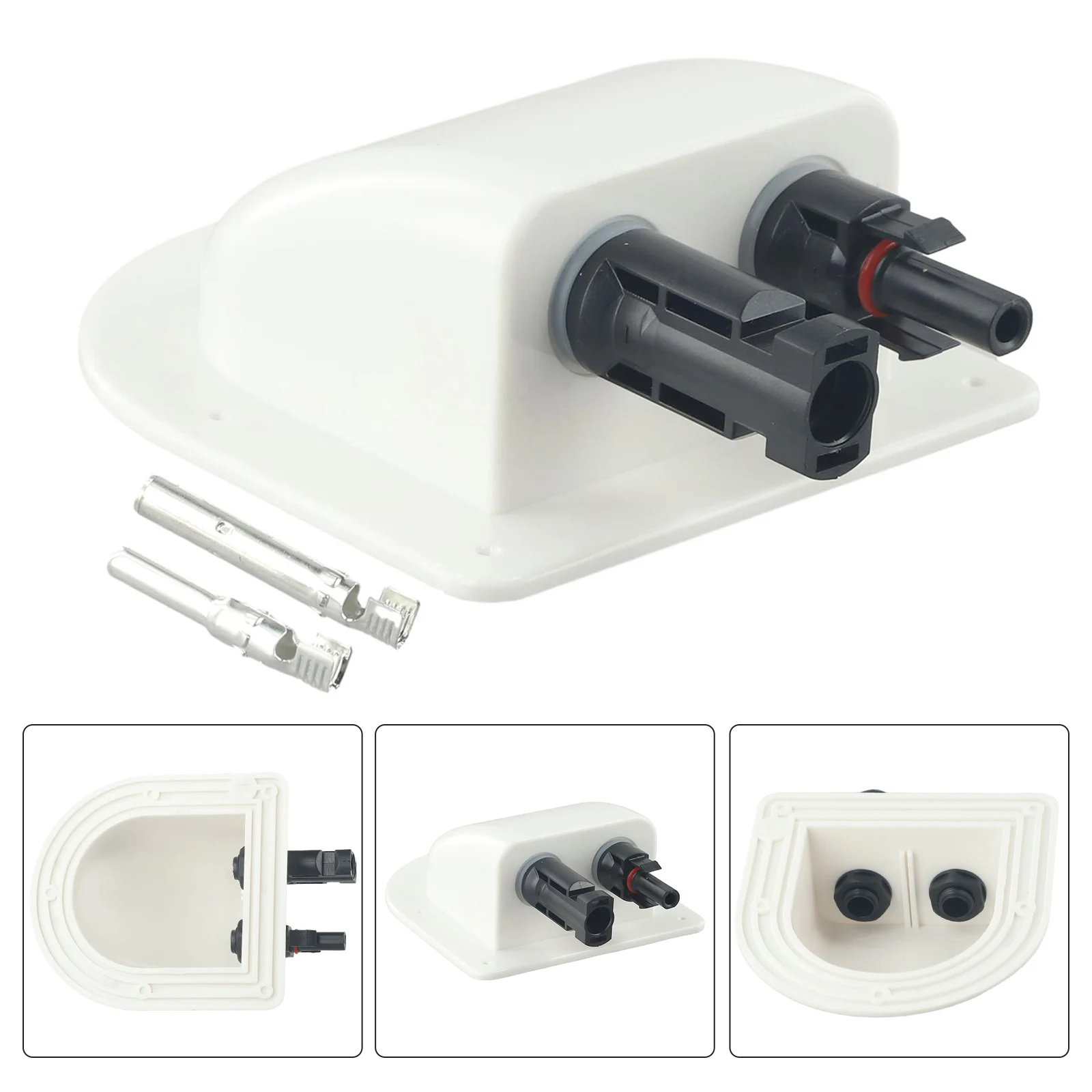 ABS Solar Panel Cable Enclosure for Weatherproof Solar Module Interconnection on RV Boat and Holiday Home PV Systems
