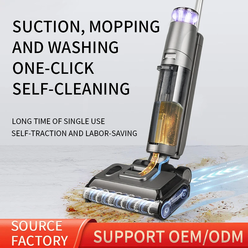 Household Floor Vacuum Cleaner Wet Dry Vacuum and Mop Cleaner