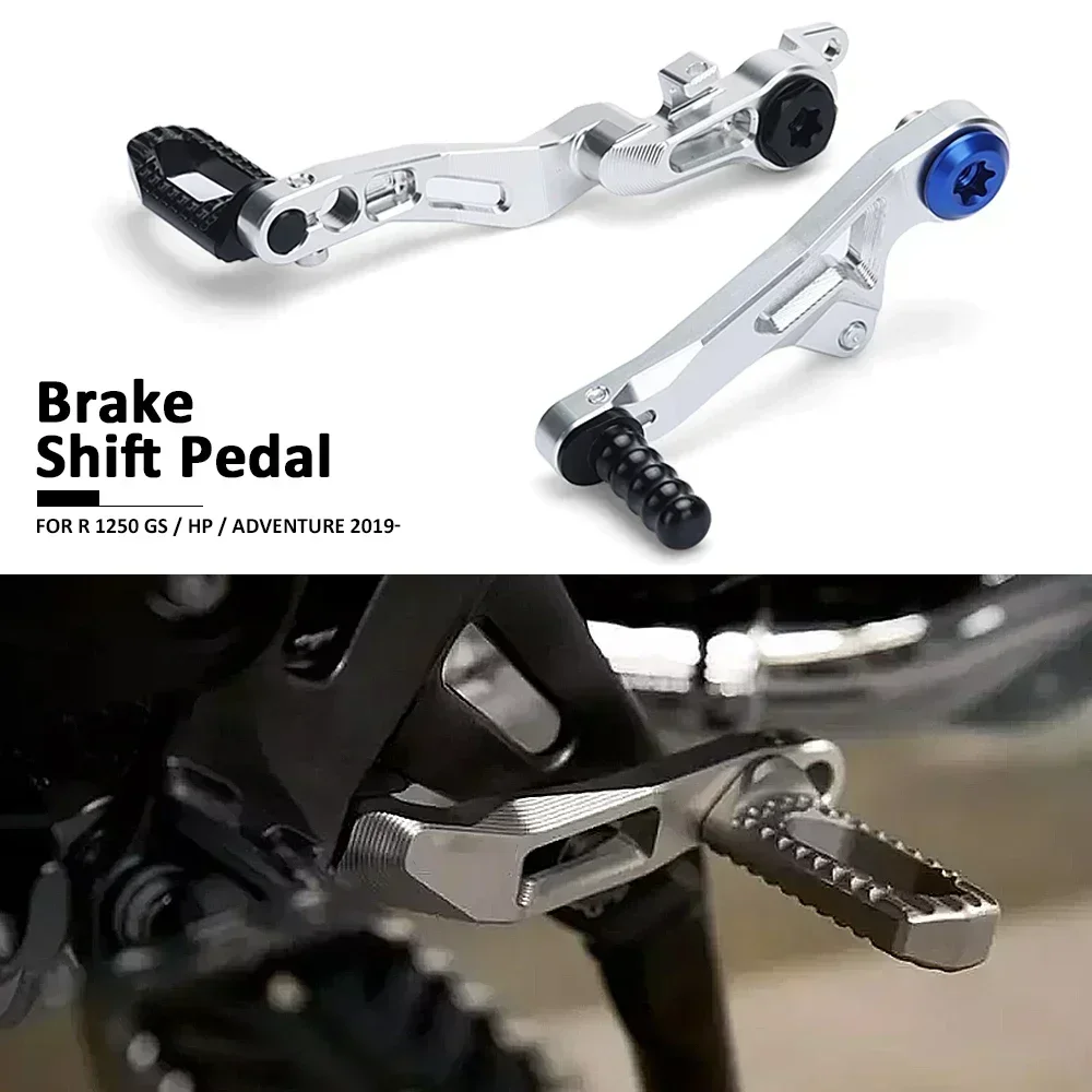 Motorcycle Adjustable Folding Foot Brake Pedal Gear Shifter Lever For BMW R1250GS R 1250 GS Adventure ADV R1250 GS HP 2019-2023 