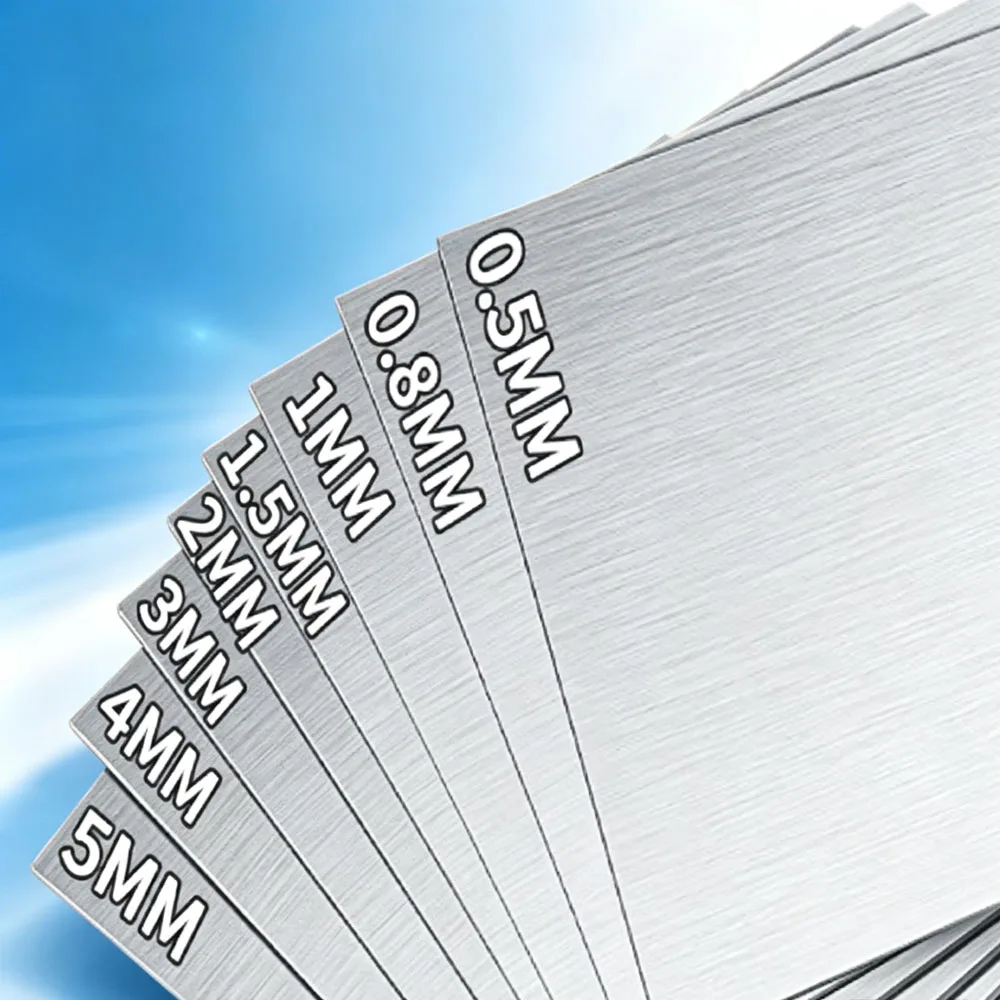 Stainless Steel Sheet Plate 0.1mm 0.15mm 0.2mm 0.3mm 0.4mm 0.5mm 0.8mm 1mm 1.5mm 2mm 3mm 4mm