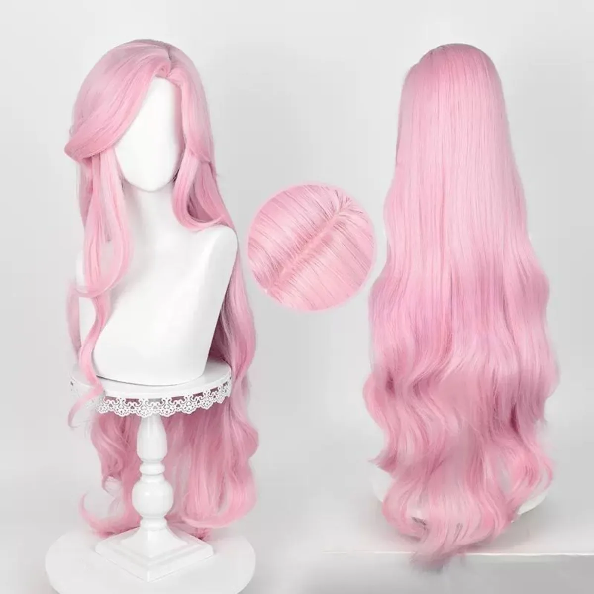 

Fluttershy Cosplay Wig: Pink Voluminous Curly Hair for a Gentle Princess My Little Pony Look