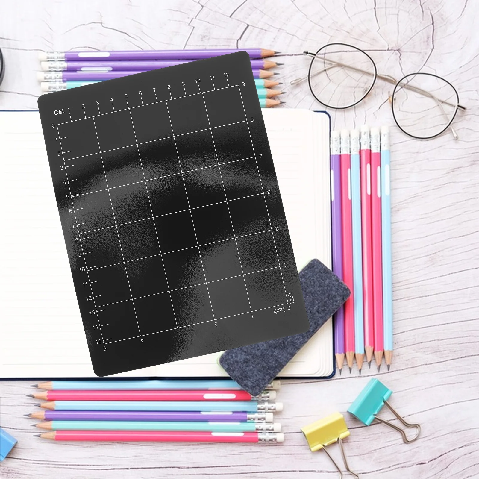 

Magnetic Cutting Mat Black Grid Die Cutting Machine Embossing DIY Craft Fabric Paper Tool Magnet Pad Work Tray