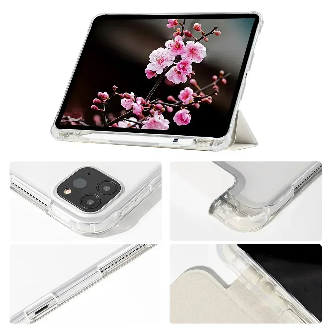 Étui avec porte-crayon pour iPad, iPad Pro 11, iPad Air 11, 10e génération, Funda iPad 10.2, 7e, 8e, 9e couverture, Air5 4, 10.9, Air3 Pro 10.5