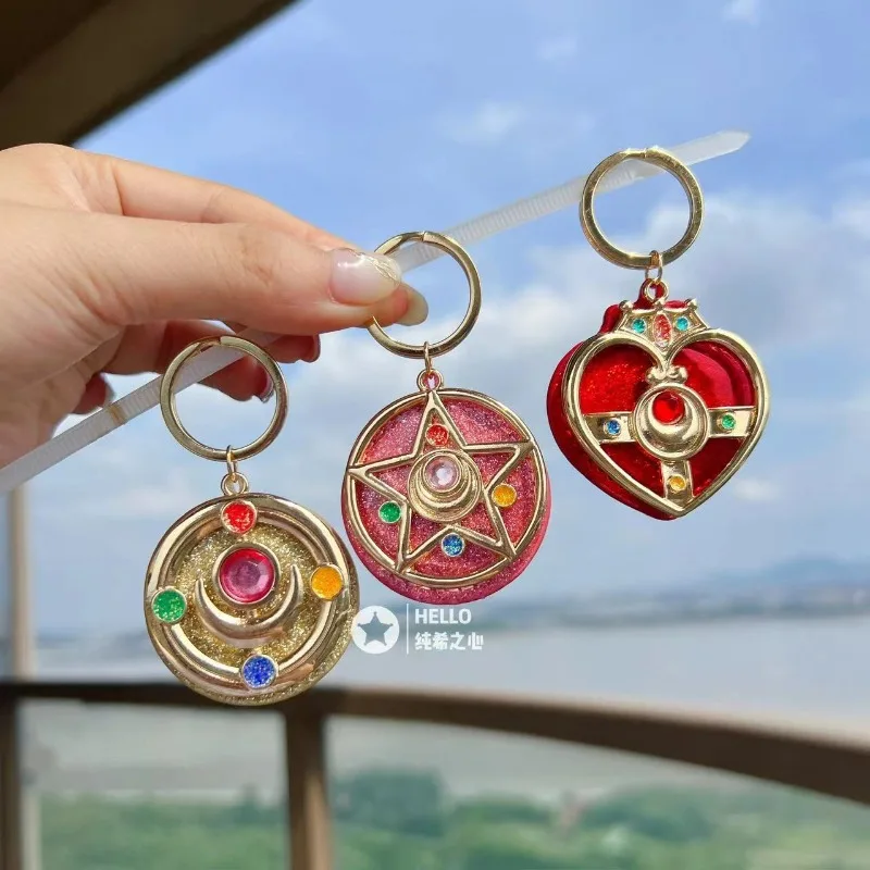 Nuovo Sailor Moon Anime Periferico Moon Hare Transformer Cartoon Portachiavi Ciondolo Borsa per ragazze Ciondolo in metallo Accessori Regalo