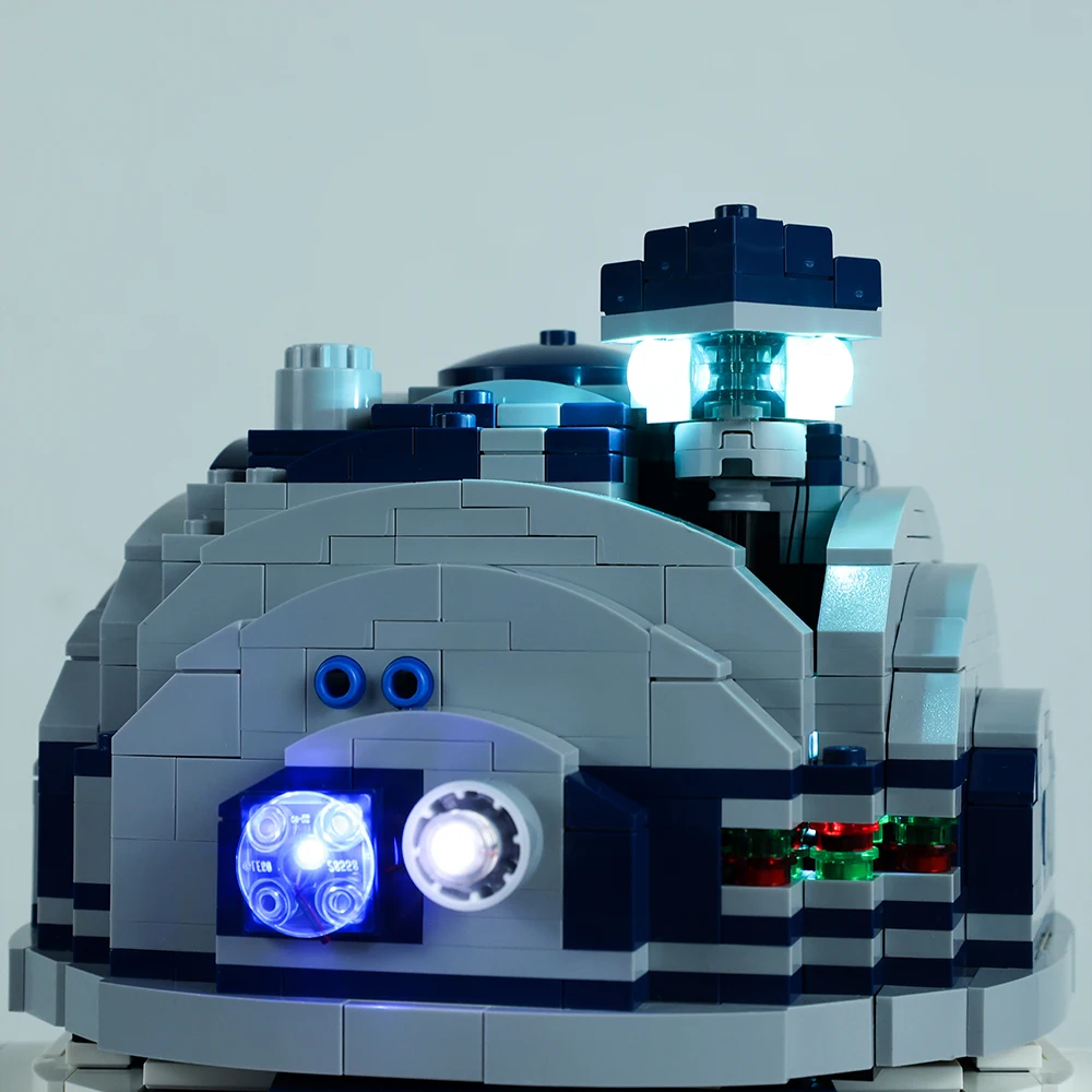 Набор светодиодного освещения для строительных блоков LEGO 75308 Star R2-D2 Robot