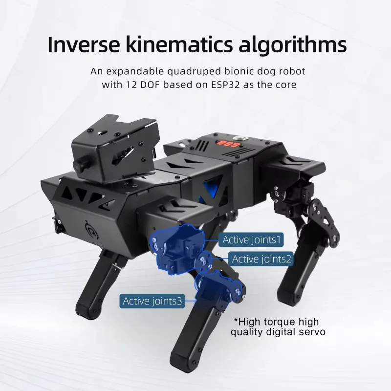 Excellent quality reasonable price IOS APP control Smart STEM Educational Robot dog for School