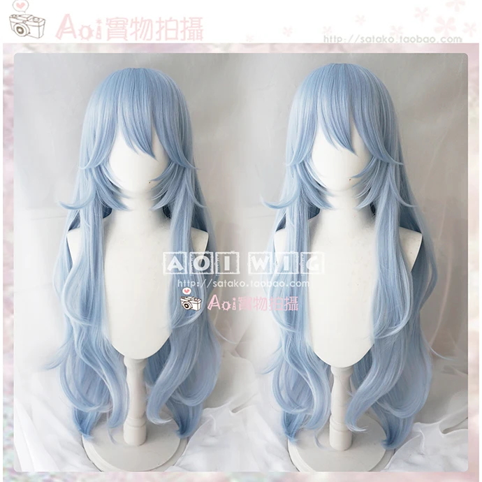 

AOI Simulation Scalp Theater Edition EVA Lingboli Long Hair Lingboli Long Curly Hair cosplay Wig