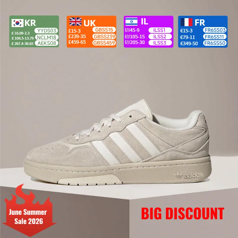 

adidas Originals Courtic Classic Fashion Slip-Resistant Comfortable Durable Low-Top Skate Shoes Unisex GX4367