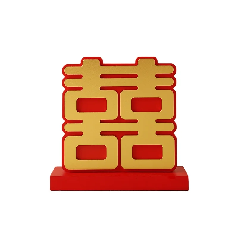 ornamento-tridimensionale-del-carattere-felice-di-nozze-souvenir-dell'arrangement-della-camera-da-letto-della-stanza-nuziale-di-fascia-alta