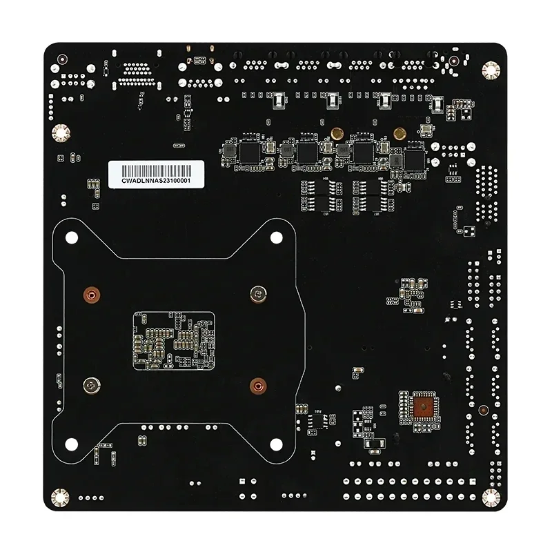 CWWK ntel 4x i226-V 2.5G LANs 6-Bay N100 N150 i3-N305 N355 NAS Motherboard 2*NVMe 6*SATA3.0 DDR5 Mini ITX Mainboard PCIex1