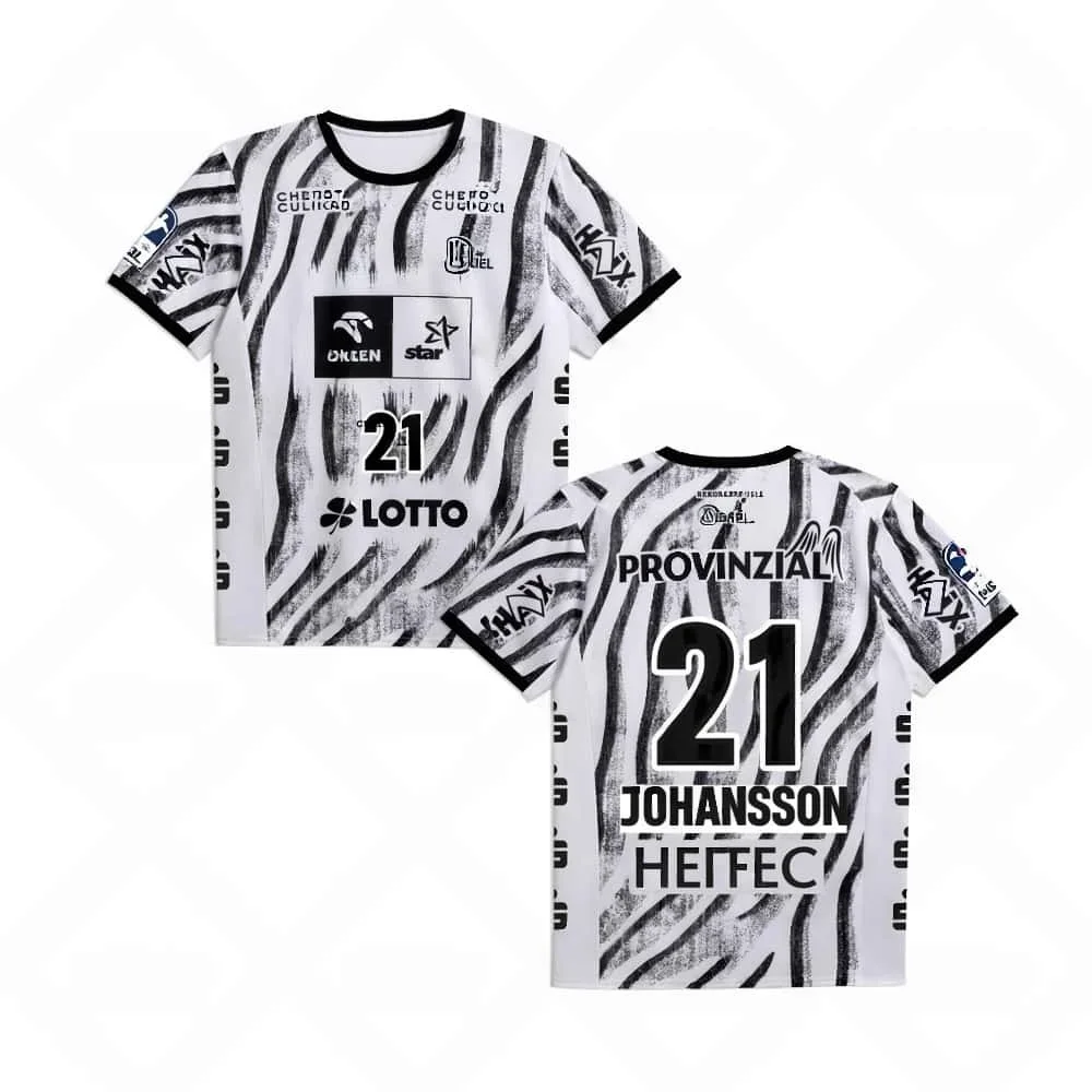 2026/27 Season THW Kiel Andreas Wolff #33 Home Handball Jersey Fashion Casual Loose Sports T-Shirt Adult Quick-Dry Sportswear