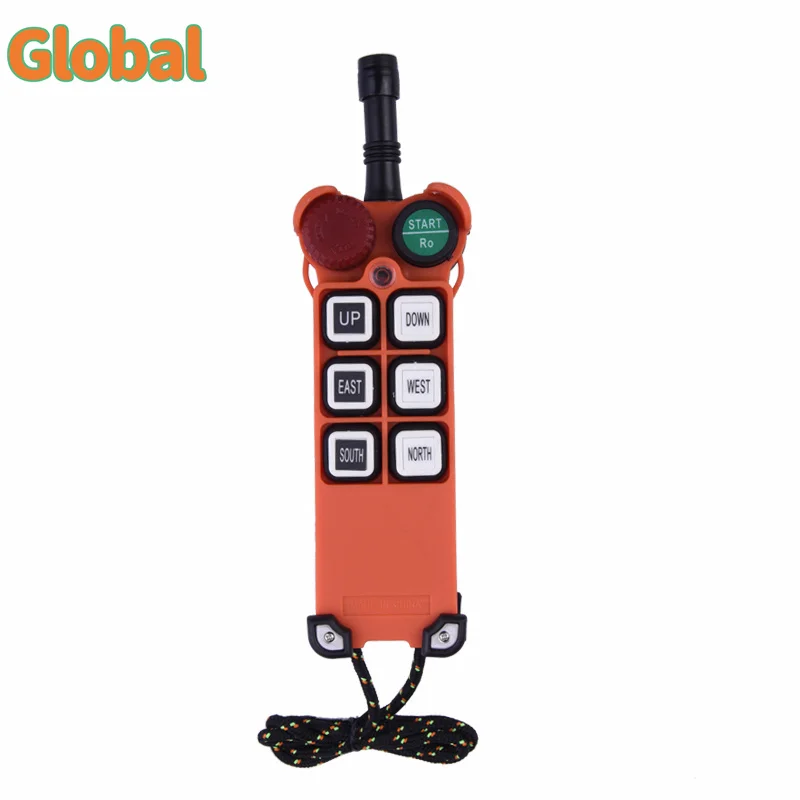 F21-E1 6 buttons 315MHZ Industrial Wireless Radio Crane Remote Control switches Hoist overhead bridge Crane Lift Control