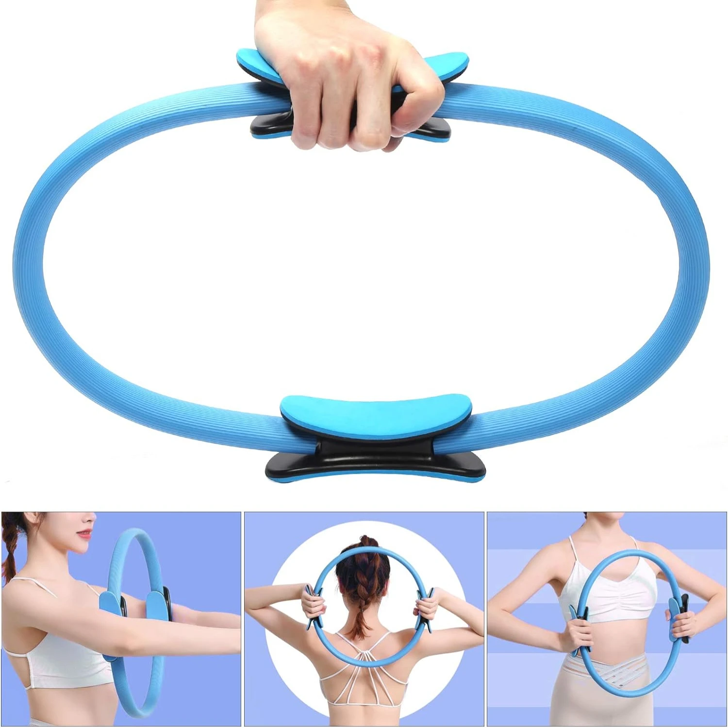 

"Enhance Your Daily Fitness Routine with High-Quality Resistance Bands - Perfect for Full-Body Workout, Strength Training, Pilat