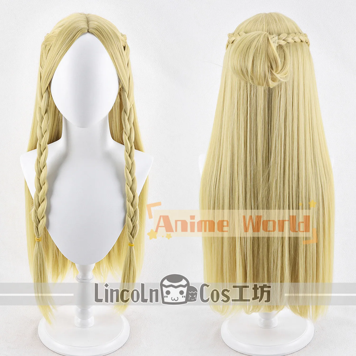 Anime Marcille Donato Cosplay Wig Halloween Carnival Party Props Synthetic Hair Heat Resistant Fiber + Wig Cap