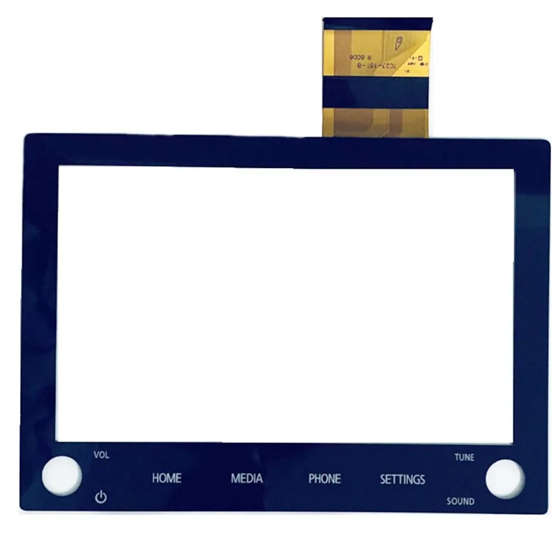 

For Mitsubishi Outlander Sport 2 Knob 8 Inch Capacitive Touch Screen Replacement TP Car Multimedia Panel US Version