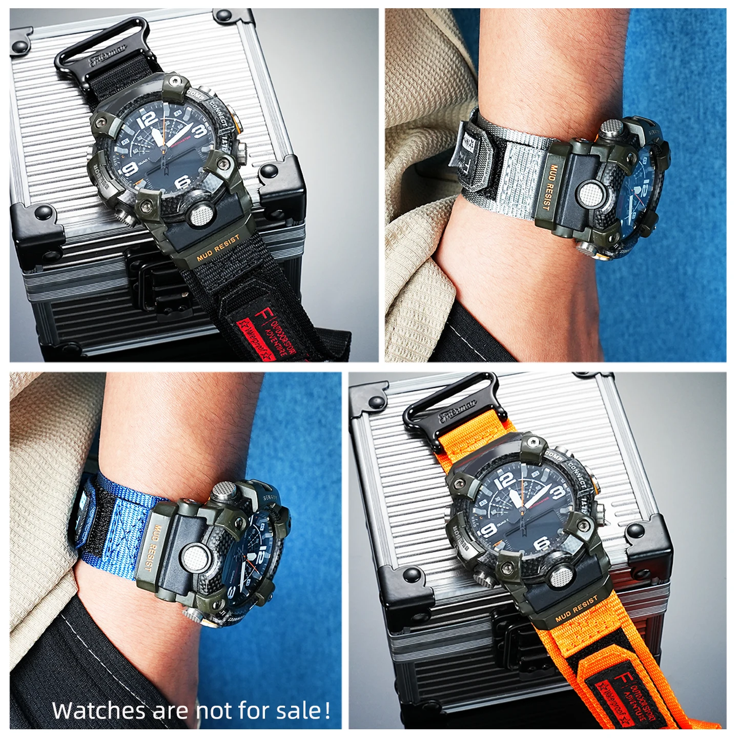 Aksesori Jam Tangan GG-B100 un - Canvas Strap Watch ulasan dan harga