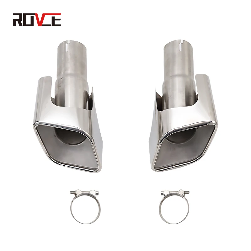 ROVCE tuyau d'échappement de silencieux de gorge de queue de voiture pour Land Rover Range Rover Sport 2010-2013 accessoires extérieurs d'autobiographie
