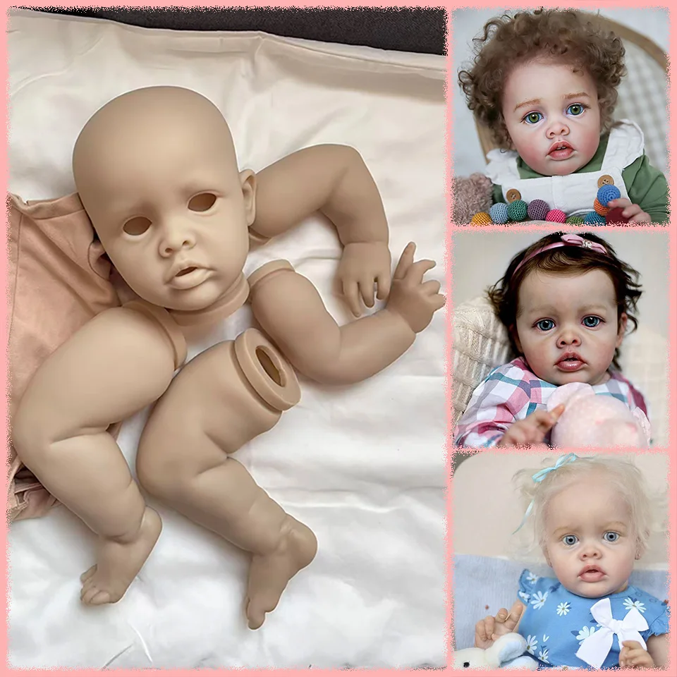 

22-дюймовый Бенджамин, новая ограниченная серия, высококачественный незавершенный комплект кукол реборн, пустые детали куклы «сделай сам», с тканевым корпусом и глазами
