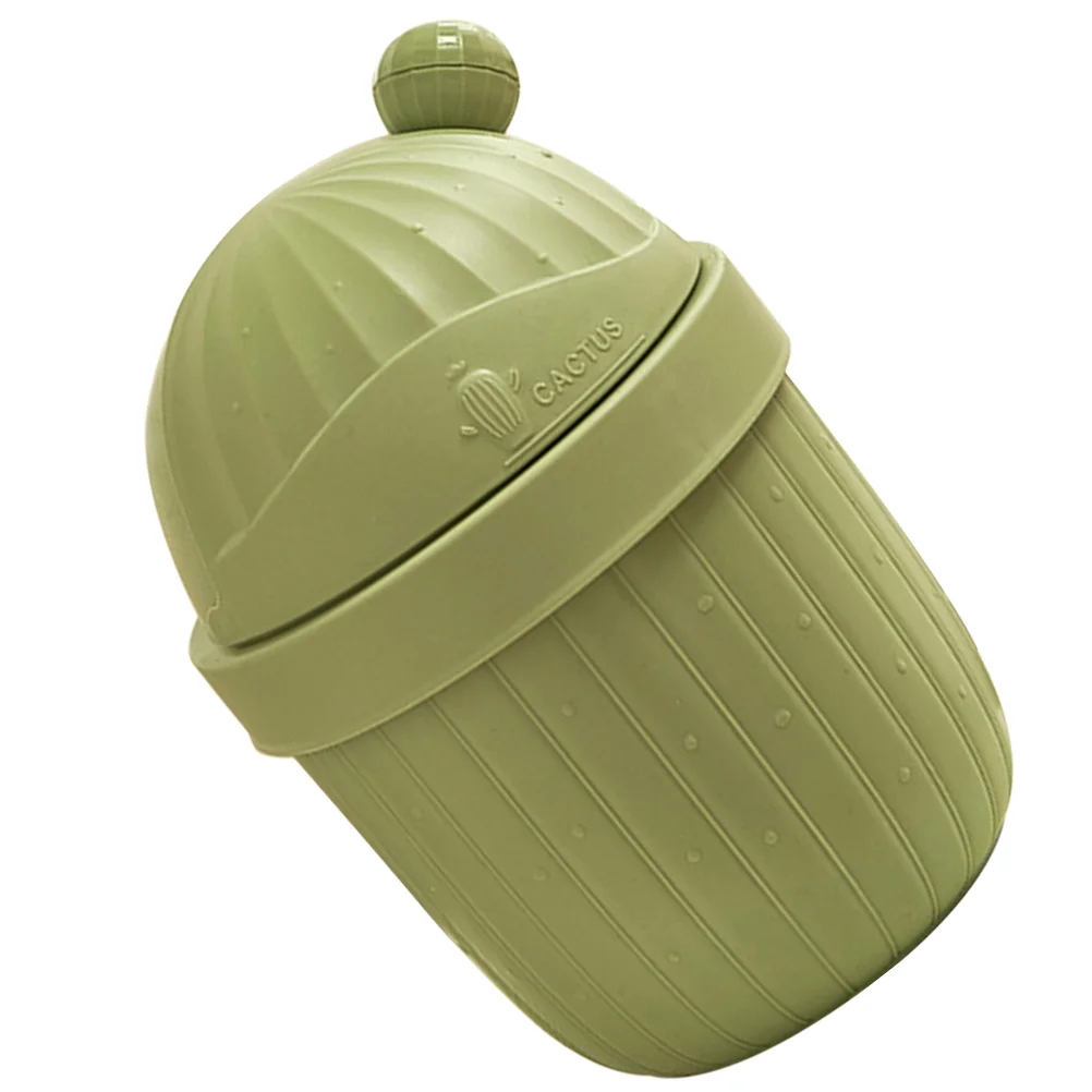 โต๊ะถังขยะ Creative ถังขยะในครัวเรือน Clamshell ขยะตะกร้ากระดาษรถ