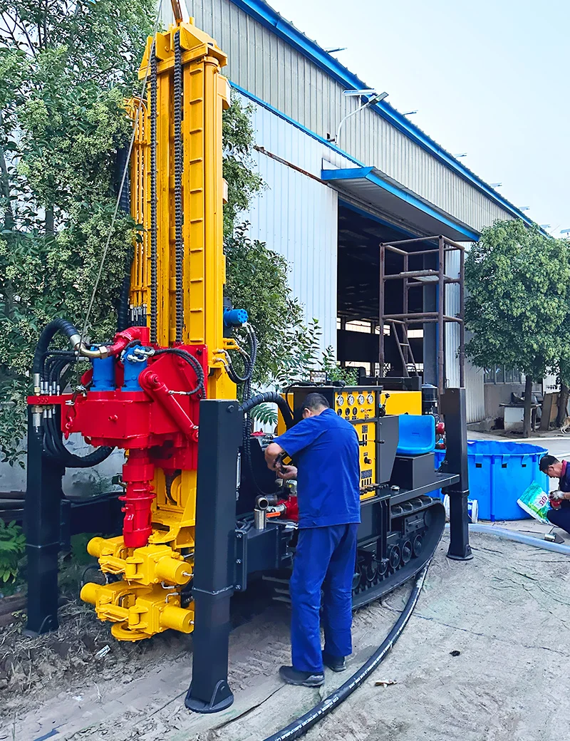تخصيص آلة حفر المياه الهوائية عمق 100 متر 180 متر 200 متر جهاز حفر آبار المياه العميقة لآلة حفر الآبار