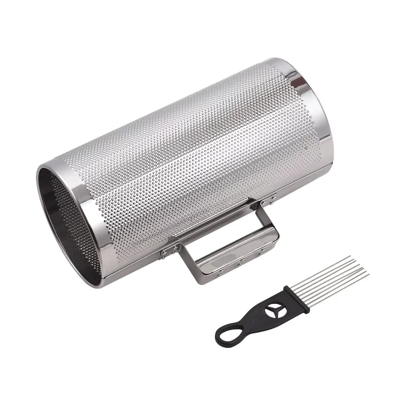 Instrumento Guiro de Aço Inoxidável de 12 Polegadas com Raspador, Instrumento de Percussão Latina, Ferramenta de Treinamento para Jazz