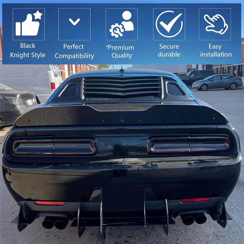 

Tail Light Cover Rear Light Guard Taillight Cover For Dodge Challenger Taillight Decorative Upper Taillight Cover