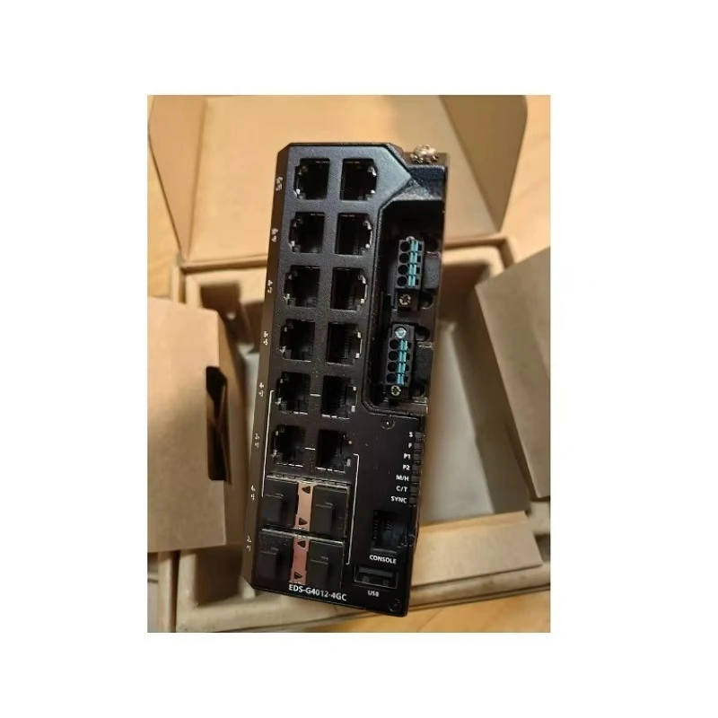 

New & Original PLC Industrial Switch EDS-G4012-4GC-L V