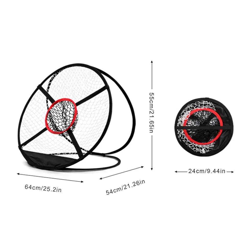 Golf Chipping Net Foldable Golfing Practice Net Portable Golfing Target Net for Indoor Outdoor Training