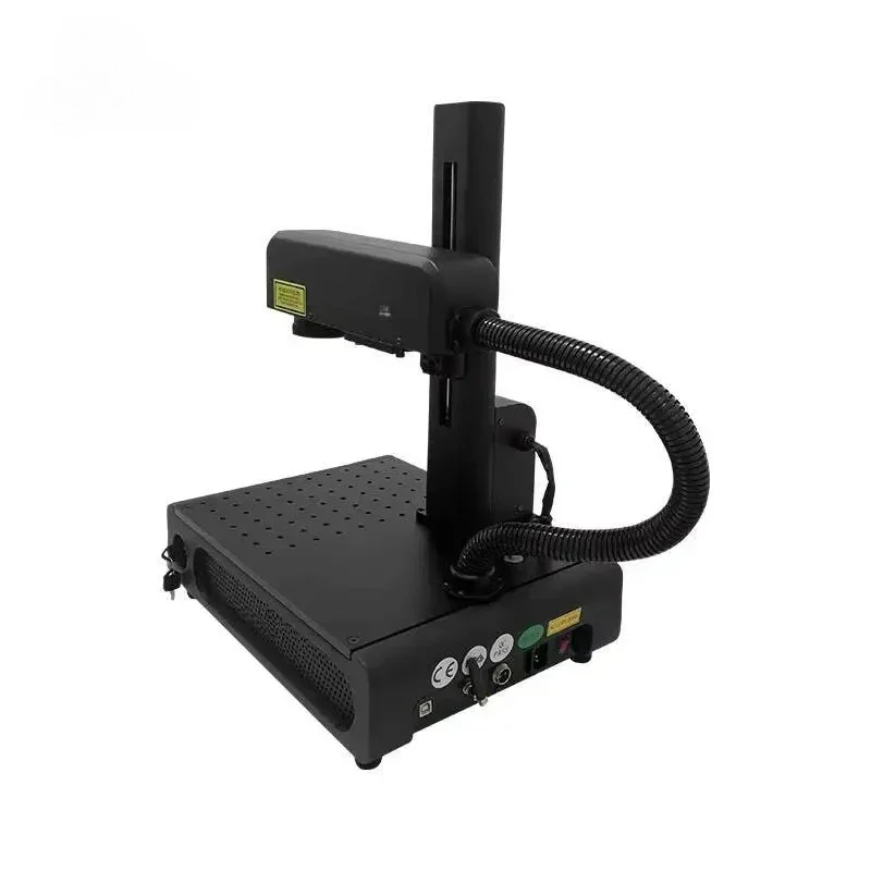 Latest 20W 30W Mini Smart Portable Fiber Laser Marking Hine With Motorized Z Axis For Gold, Sier, Brass.