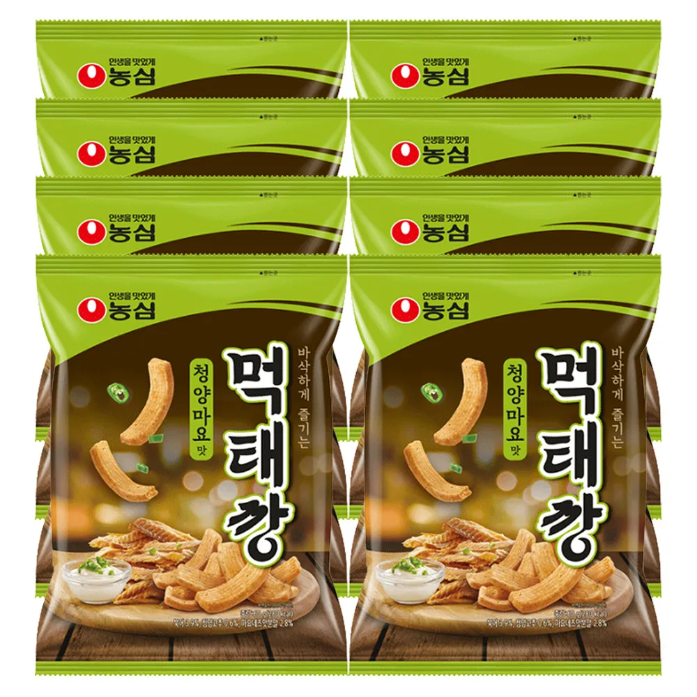 Nongshim Eock Can Cheongyang Mai نكهة ، 60 جم × 8 بارات