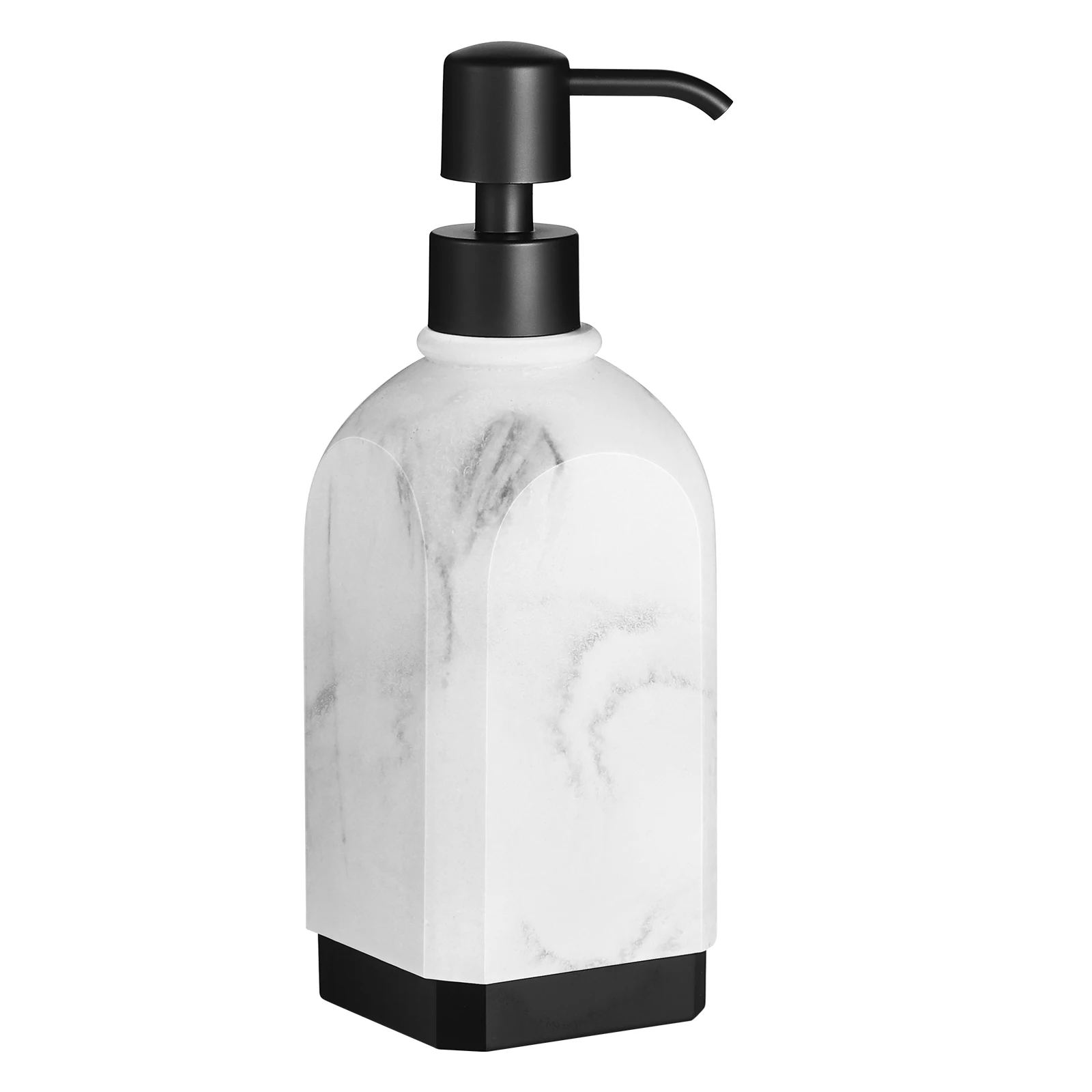 Hand Soap Dispenser,430ml Hand Lotion Bottle,Lotion Dispenser Container Refillable Liquid Hand Soap Jar,Resin Shower Dispenser