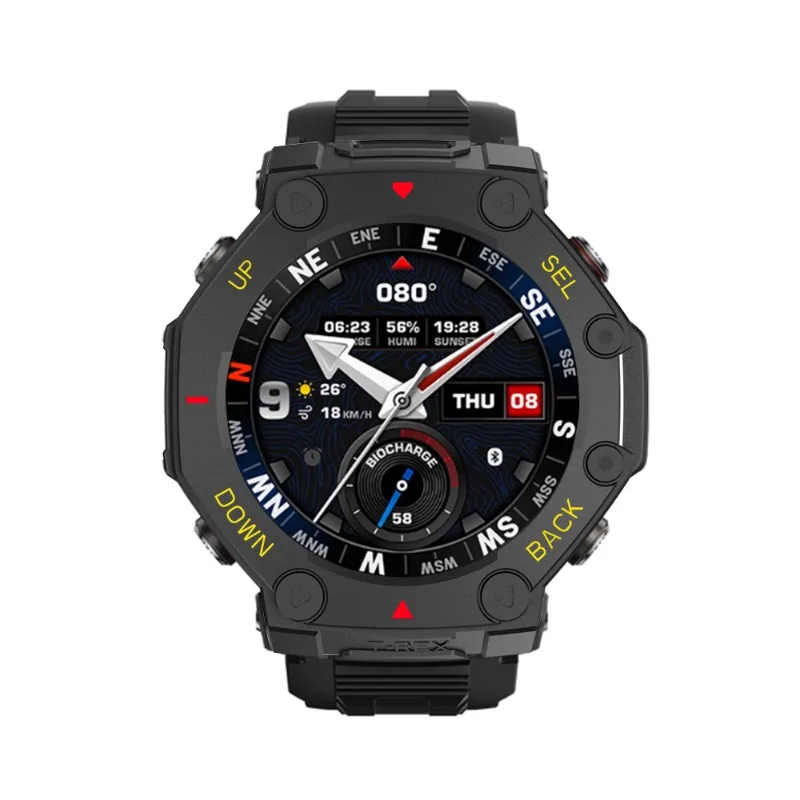 HOT PC Protective Case Cover for Huami Amazfit T-rex 3 Pro 48mm Cases Frame Hollow Shockproof Protector Shell Accessories view 6