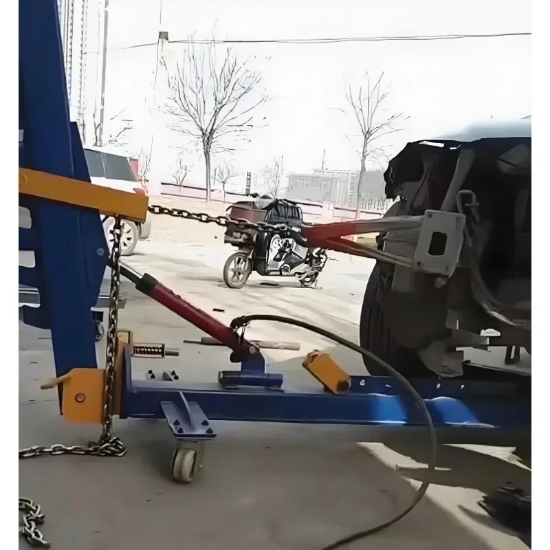 Équipement de réparation de cadre de carrosserie Portable, extracteur de Collision d'établi de voiture, réparation de lissage, lisseur de faisceau de voiture