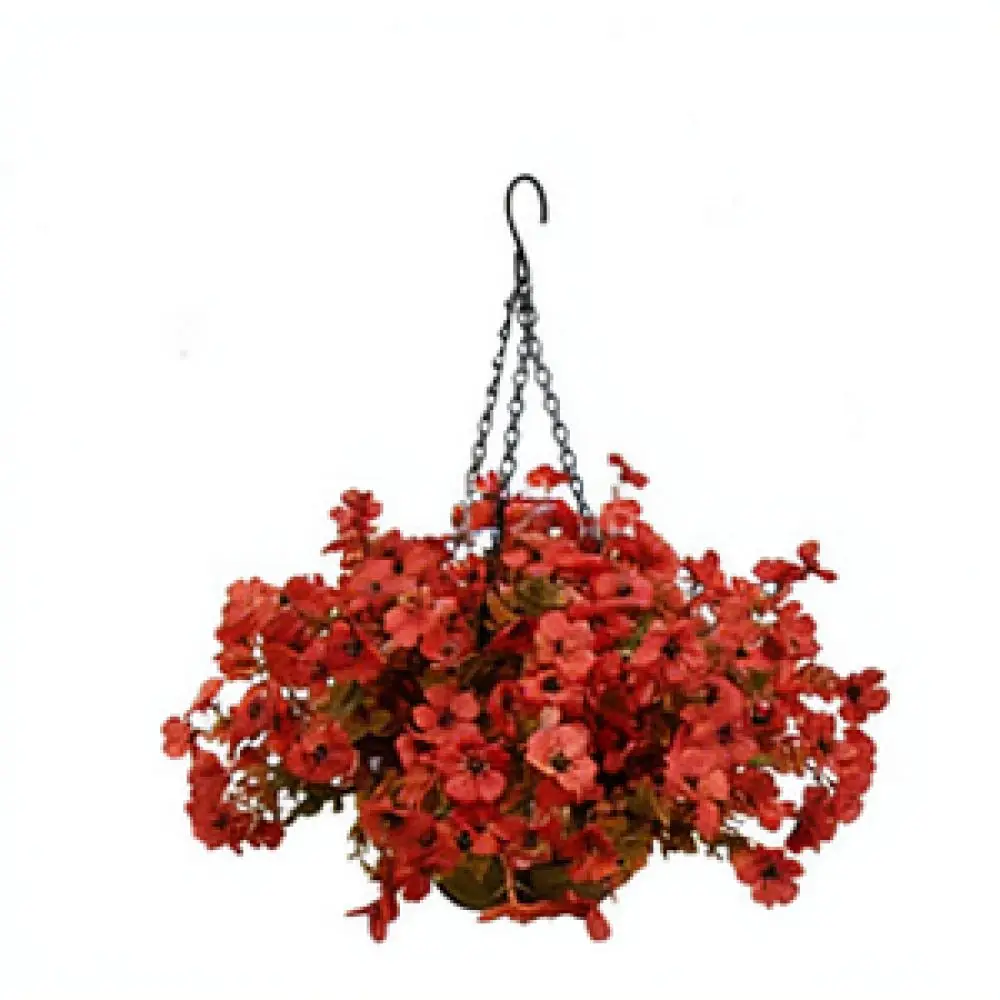 Autumn Harvest Hanging Basket For Zonghong Festive Garden Decor Realistic Plastic Flower Ornament Party Supplies
