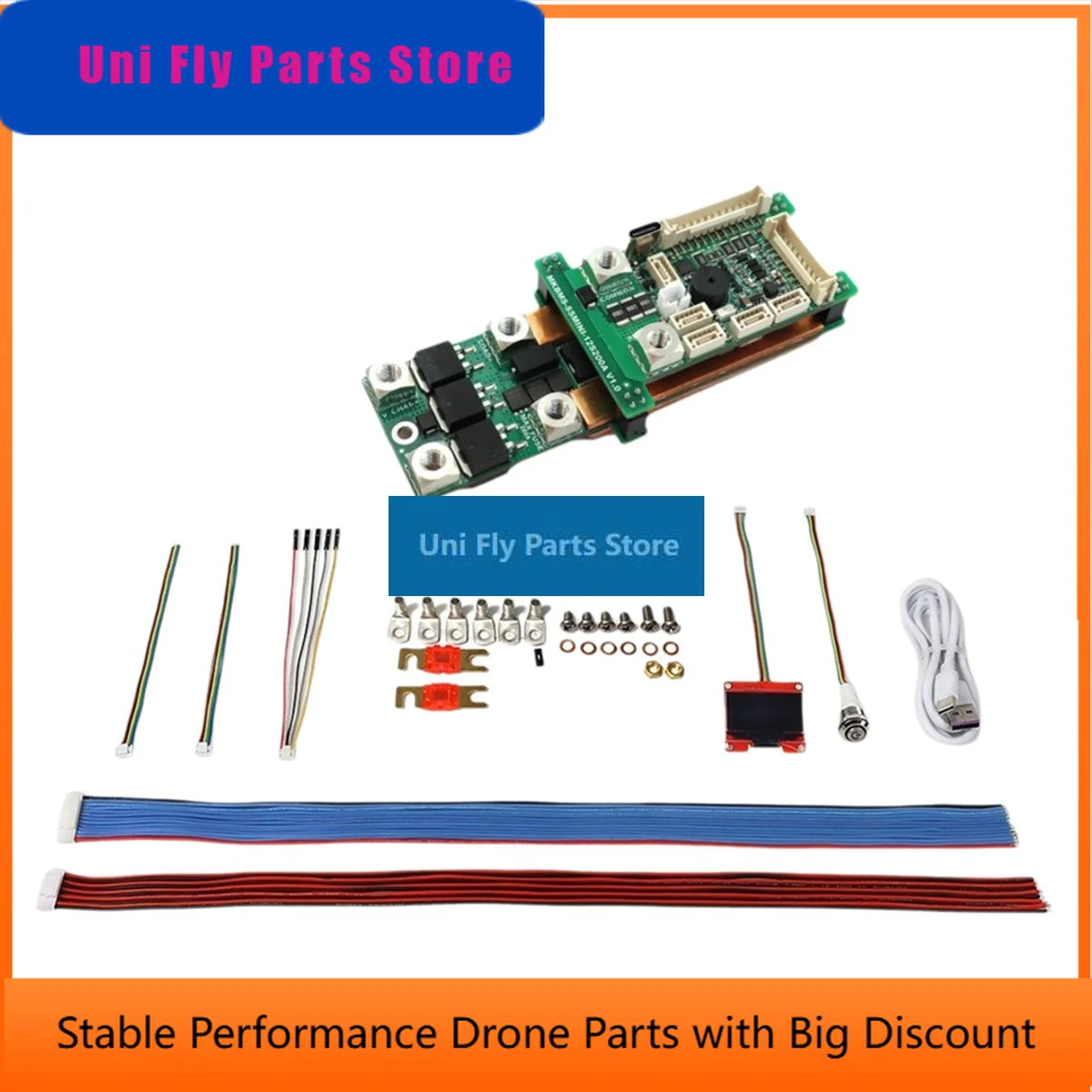 SkyDElA61P 12S 200A Battery Protection Board Intelligent Integrated Board With Balancing For Electric Scooters Electric Bicycle