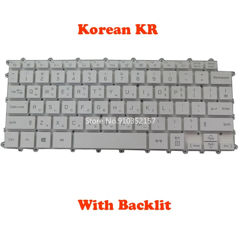 Imagem -03 - Teclado Retroiluminado Coreano tw lg Aew74230111 Kt0120b7bs03krr Sg-b0301-xma Sn8000bu Aew74230275 Kt0120b7bs03cha01 Aew74230175