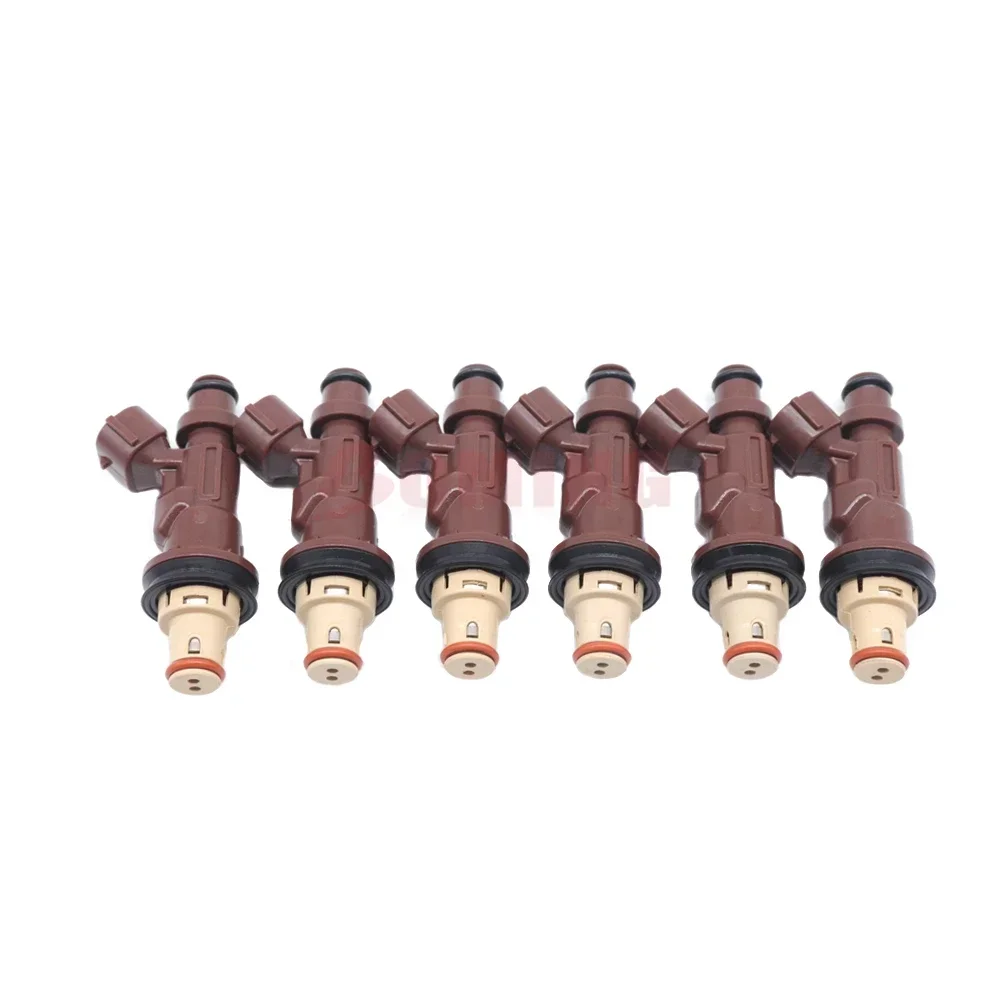 6PCS 23250-62040 New Fuel Injectors For Toyota Tacoma Tundra 4Runner 3.4L HILUX SURF LAND CRUISER PRADO 1999-2004 23250-62040