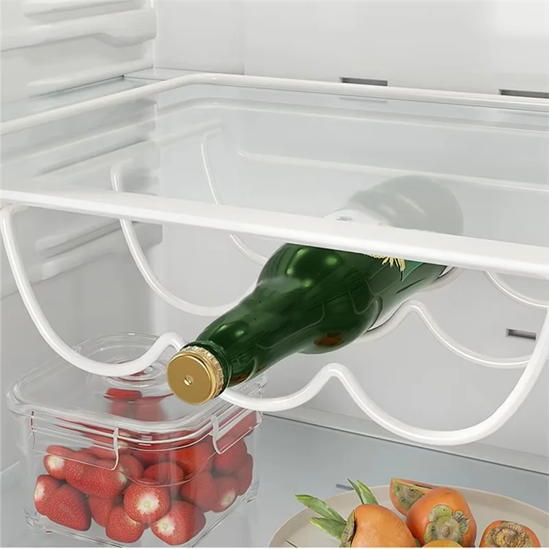 

B02C-Стеллаж для выставки товаров для вина, бытовой стеллаж для хранения в холодильнике, стеллаж для хранения кухонных принадлежностей, стеллаж для хранения