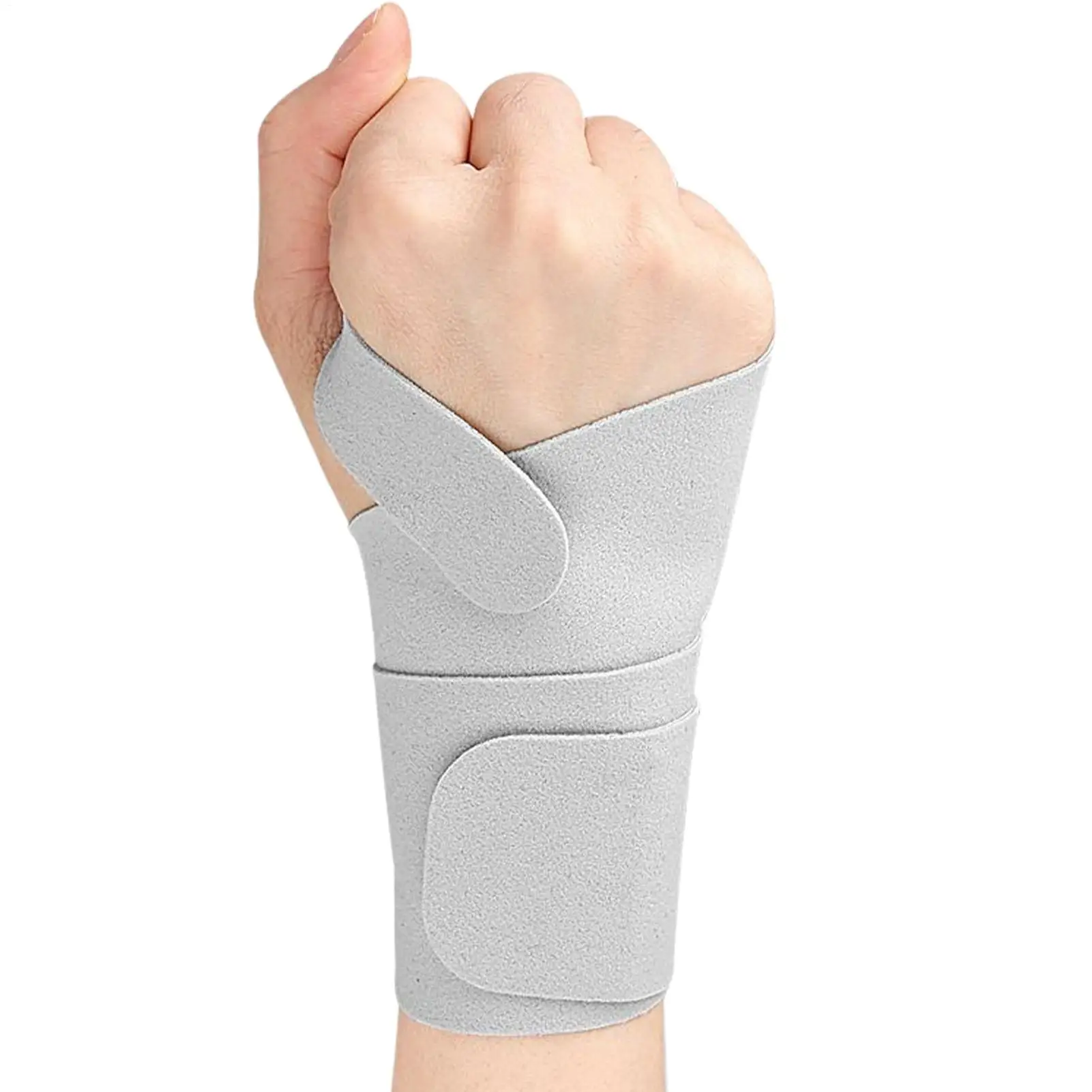 

Adjustable Wrist Thumb Support Brace, Compression Wrap for Gaming Typing Sports, Pain Relief for Men Women Elderly