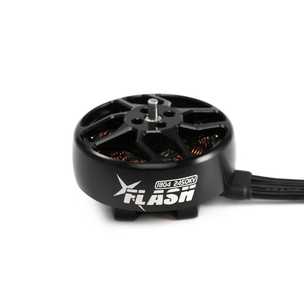 FlyFishRC FPV 프리스타일용 플래시 1804, 3-4 인치 시네후프 이쑤시개, FPV RC 레이싱 드론 부품, 6S 2450KV 4S 3500KV