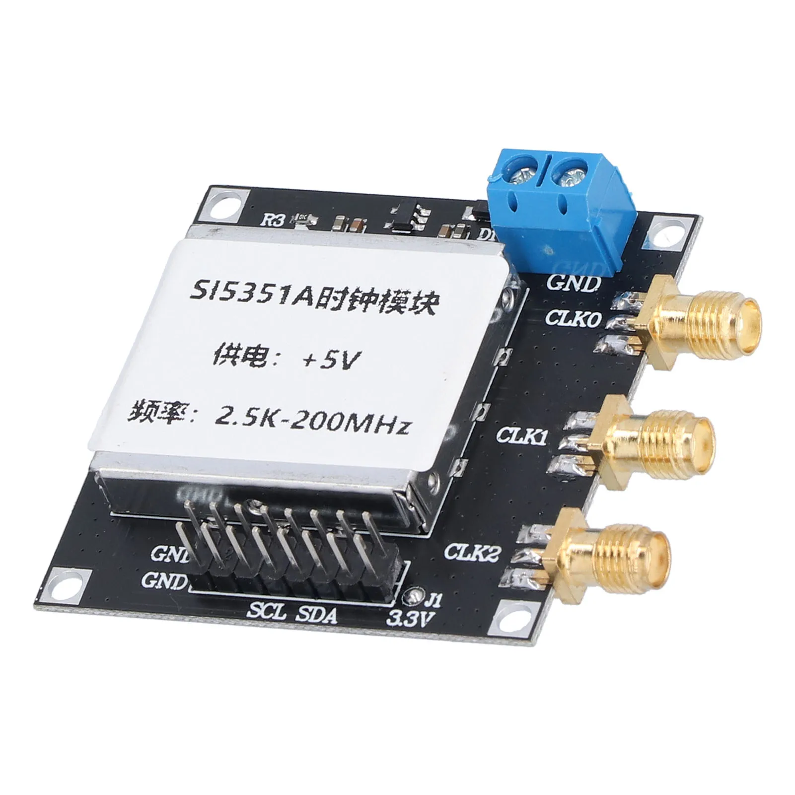 SI5351 Clock Signal Generator Module Low Noise Square Wave Frequency Generator for Signal Frequency