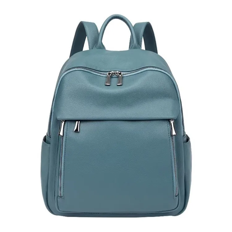 

2026 New Fashion Genuine Leather Women Backpacks Luxury Brand Female Real Natural Leather Ladies Girl Student Casual Backpack