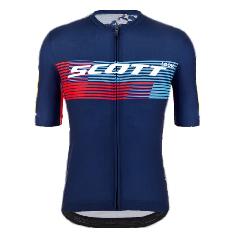 2025 New Men's Quick Drying Breathable Mountain Bike Clothing Bicycle Clothing Road Bike Clothing Cycling Top SCOTT LOOK