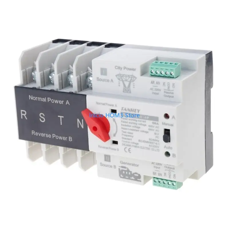 A5YD Automatic Transfer Switches 4P Double Power Transfer Switches Electrical Selectors Switches Generator Changeover Switches