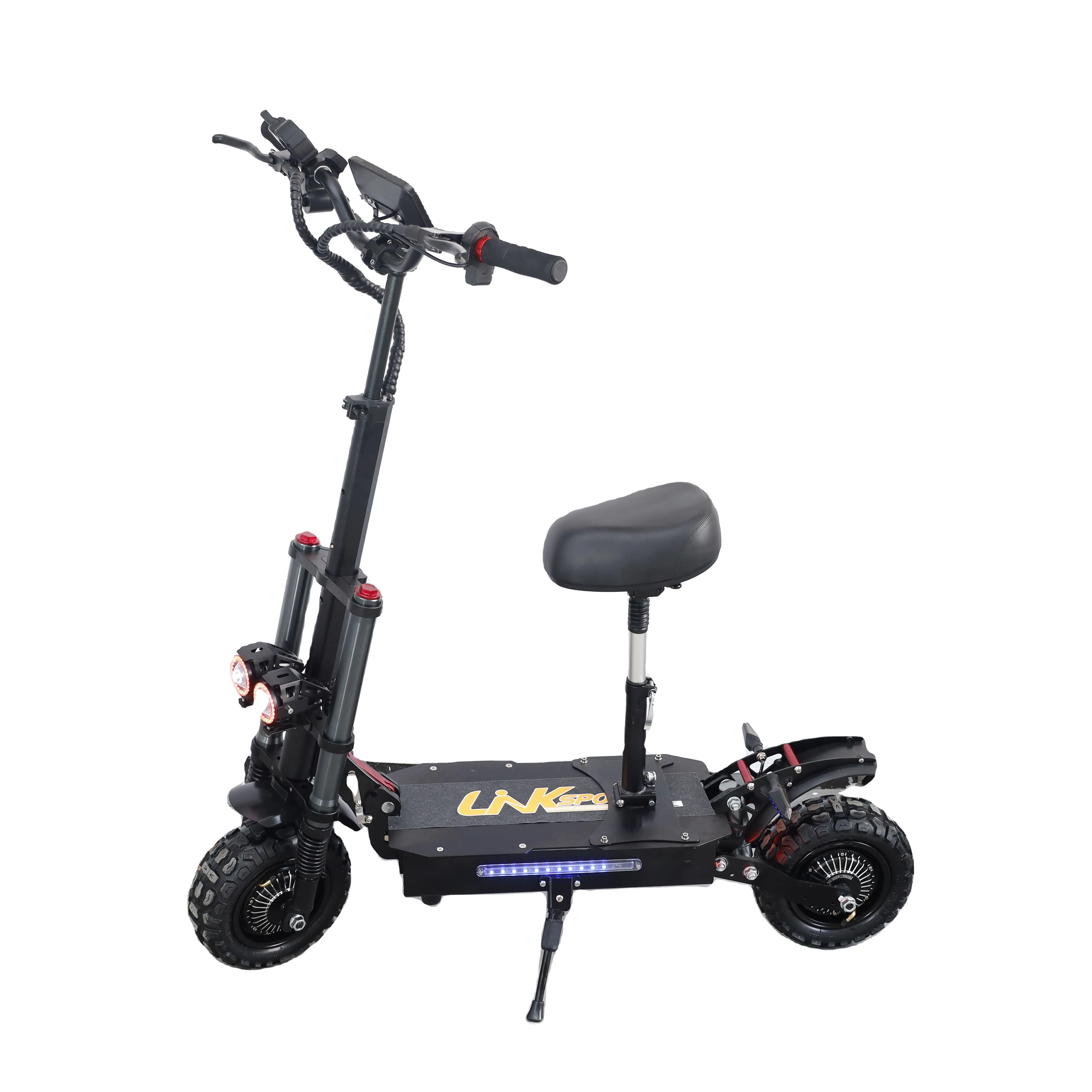 

STLF Advanced 60V 27AH Battery Electric Scooter 5600W Big Motor Two Wheel OEM Power with Front and Rear Hydraulic Shock Absorber