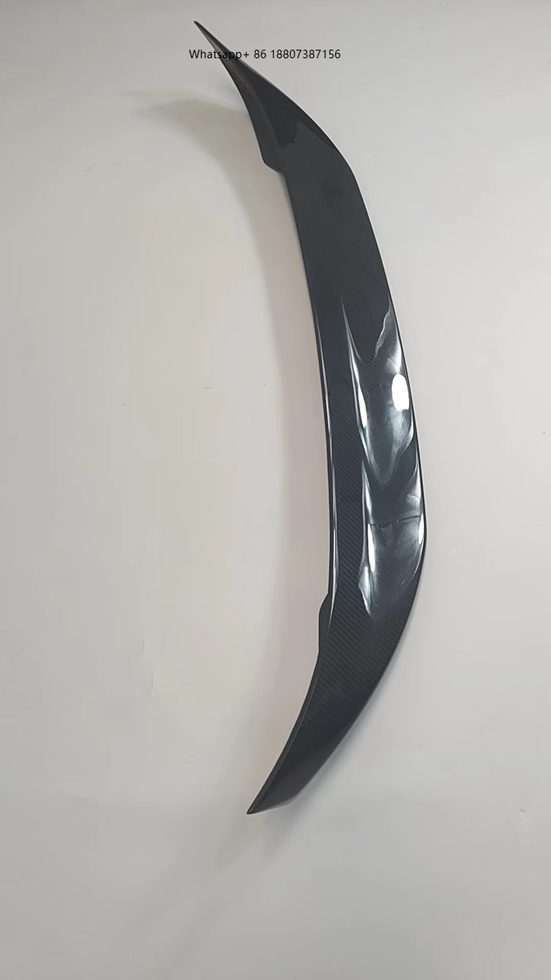 Wholesale Price CT Style  Dry Carbon Fiber Rear Spoiler Wing for  M2 G87 CT Style Rear Trunk Spoiler Body Kit Perfect Fitment